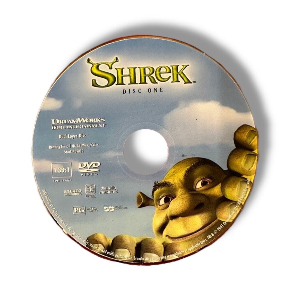 Dreamworks Shrek DVD